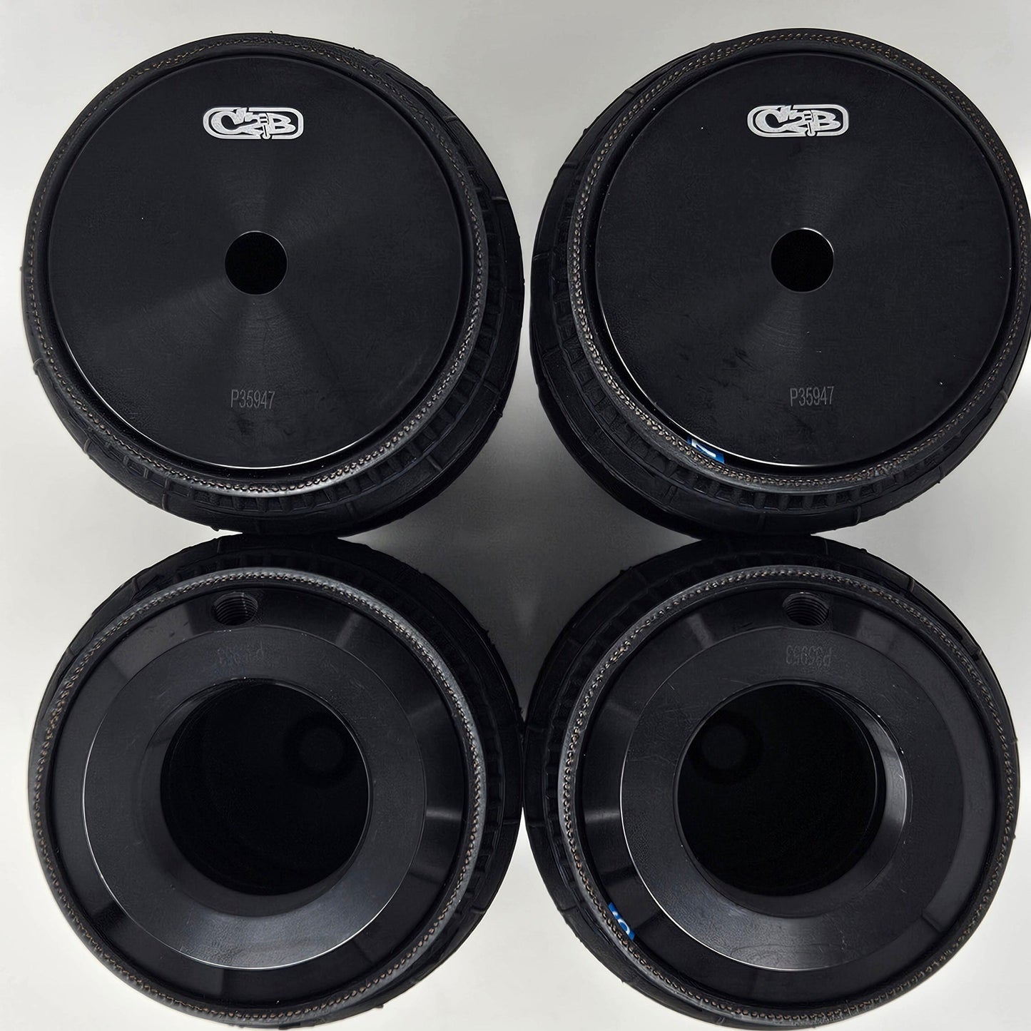 Replacement air strut bag for integrated one‑piece coilover air suspension