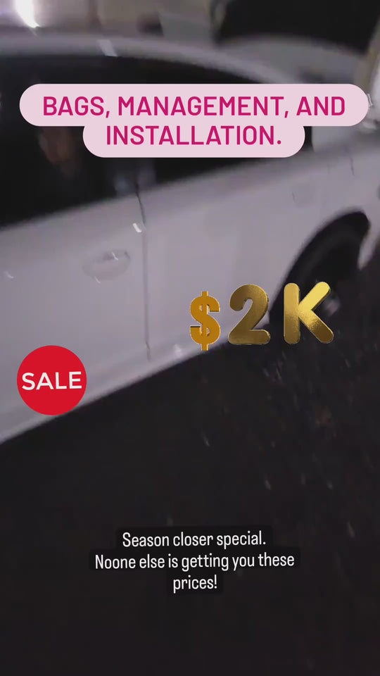 Full air ride setup access