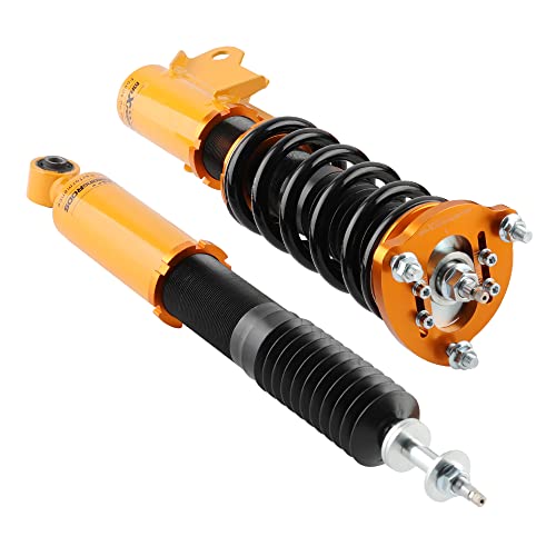 maXpeedingrods Coilovers Adjustables for Honda Civic 2006-2011 FG1/FG2/FA1/FA2/FA3/FA4/FA5/ FD1/FD2/FD3/FD4/FD6/FD7 for Acura CSX, 24 Damping Level Setting Suspension Spring Struts Kit Shock Absorber