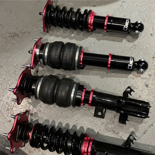 C2B Suspension Coilover to Airstrut conversion kit. (Bag over coilover)