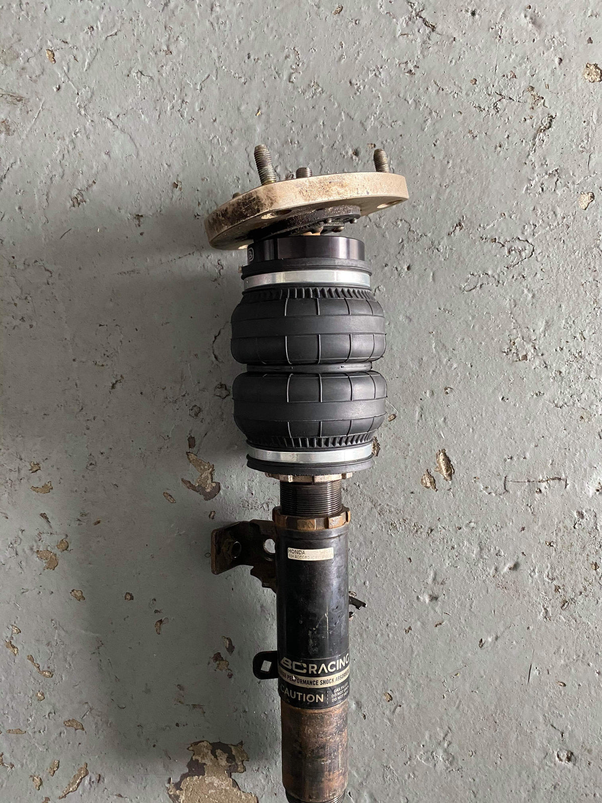 C2B Suspension Coilover to Airstrut conversion kit. (Bag over coilover)